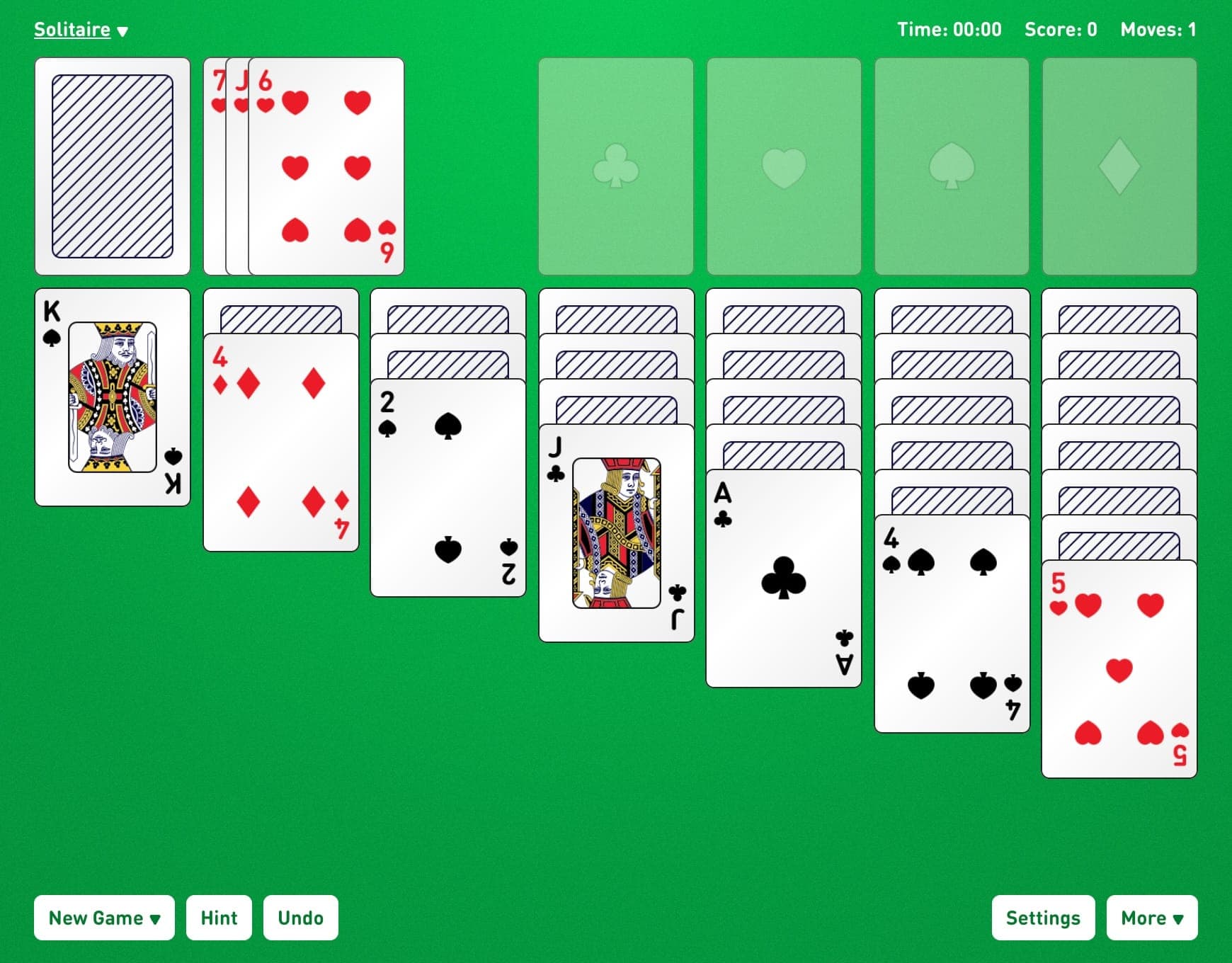 solitaire classic gratis spelen